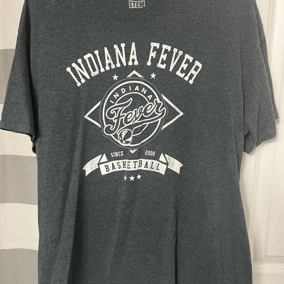 Indiana Fever Grey T-Shirt - Picture 1 of 3